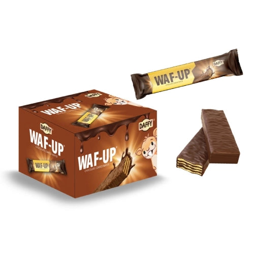 WAF-UP Chocolate Coated Wafer – Crunchy Wafer Bar